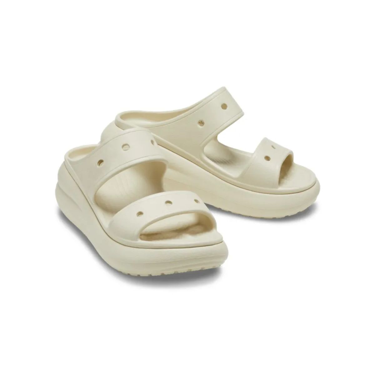 Crocs Classics Crush Sandalia Bone