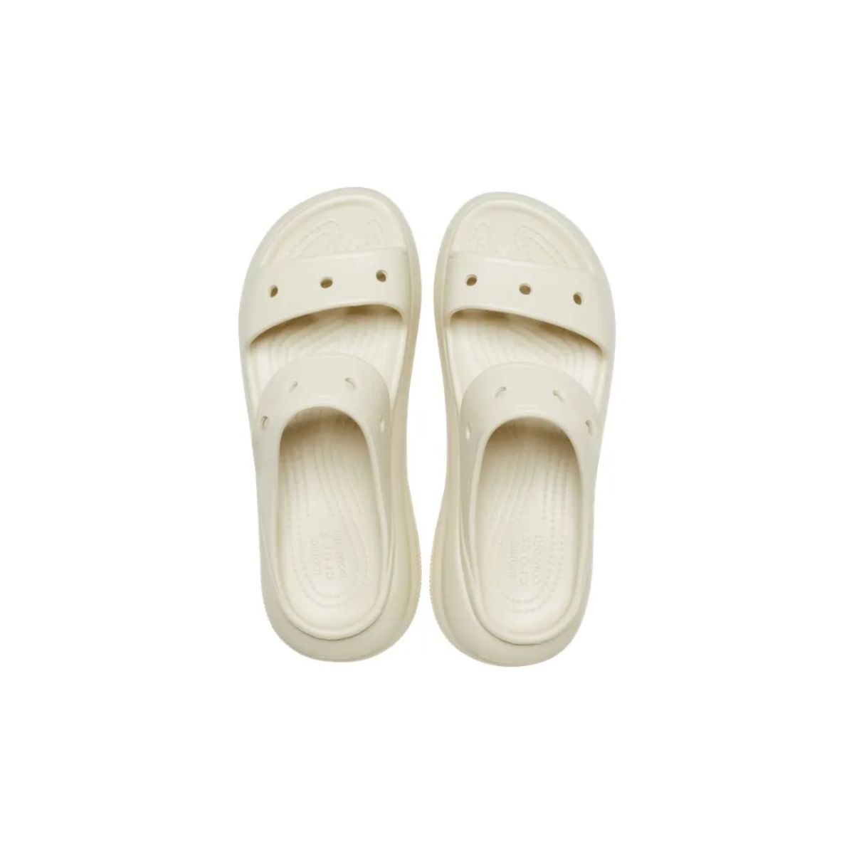 Crocs Classics Crush Sandalia Bone