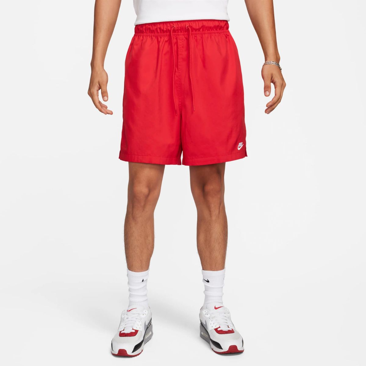Shorts Nike Club Flow Vermelho