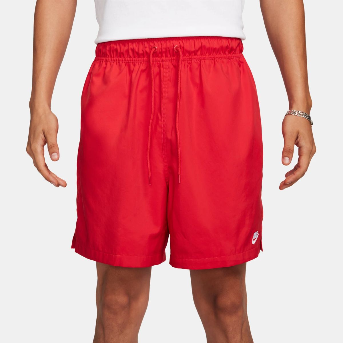 Shorts Nike Club Flow Vermelho