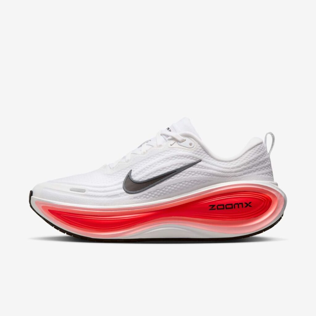 Nike Vomero Plus White Black Bright Crimson