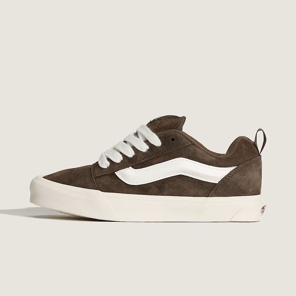 Vans Knu Skool Pig Suede &Quot;Coal Brown&Quot;