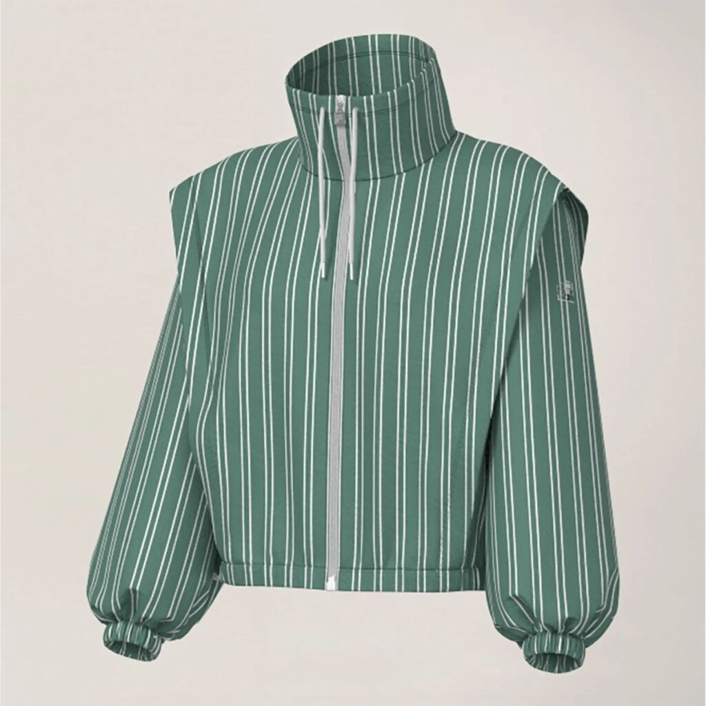 Jaqueta Fila Nylon Classic Sports Verde