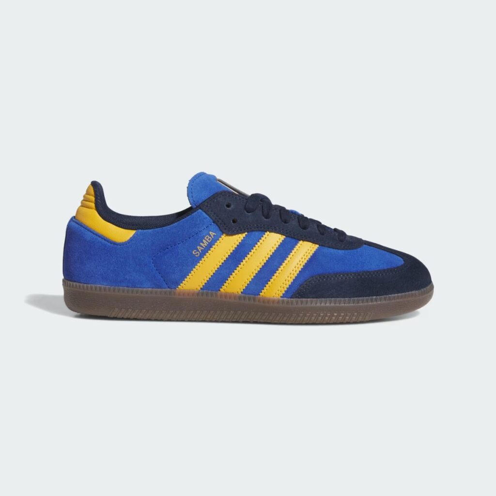 Adidas Samba ADV "Collegiate Navy Preloved Yellow"