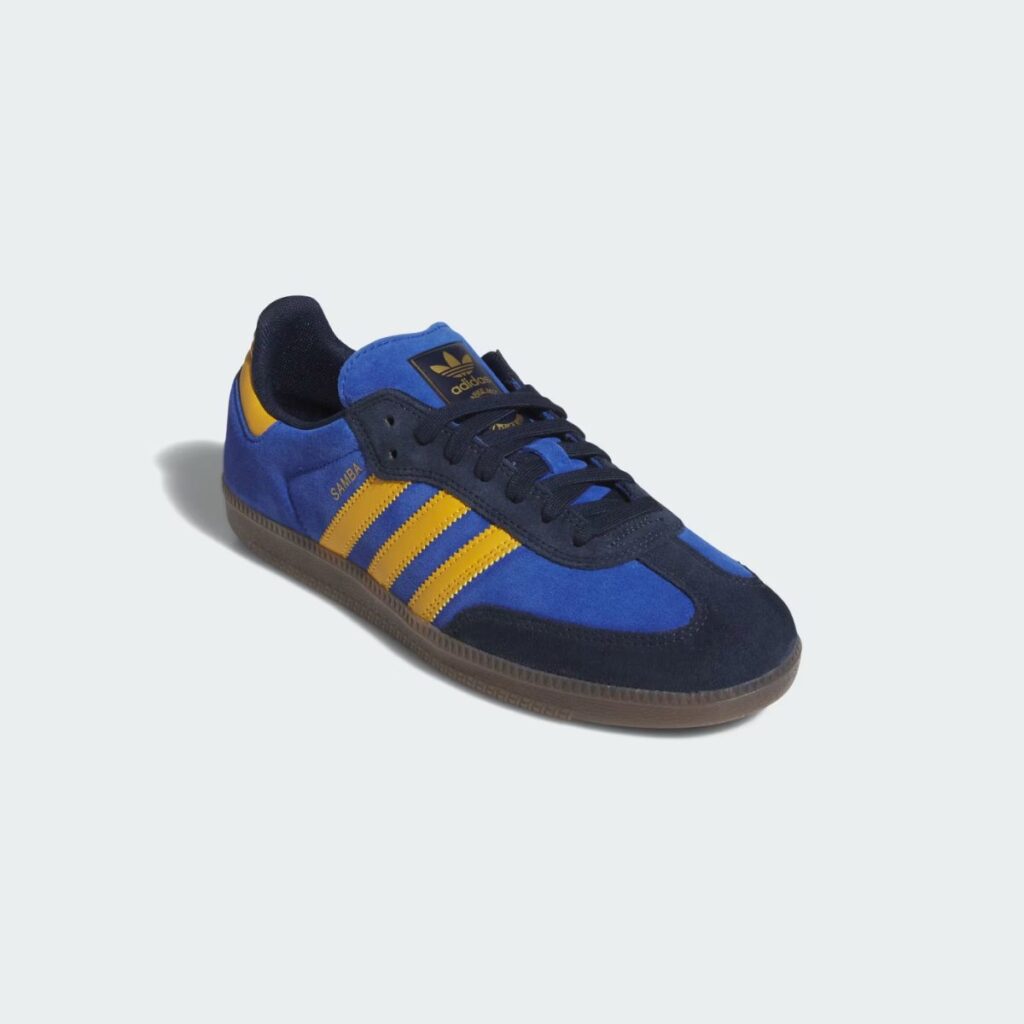 Adidas Samba ADV "Collegiate Navy Preloved Yellow"