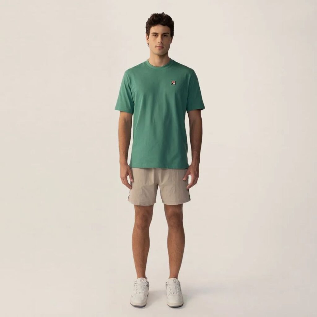 Camiseta Fila Comfort Gt II Verde Masculina