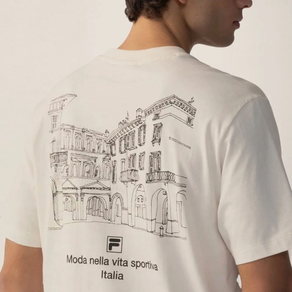 Camiseta Fila Comfort Italia Drawig UnionCamiseta Fila Comfort Italia Drawig Union
