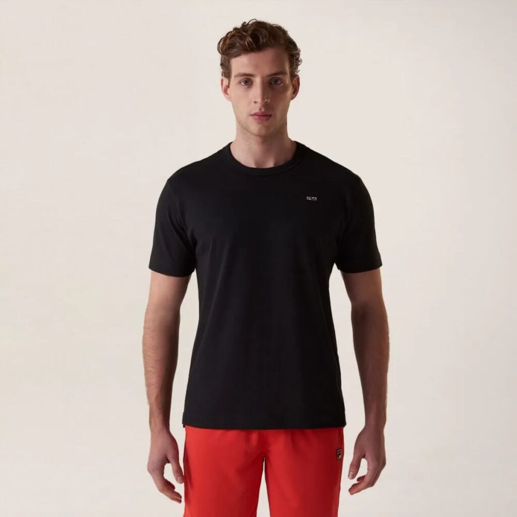 Camiseta Fila Regular Essential Everyday Preto