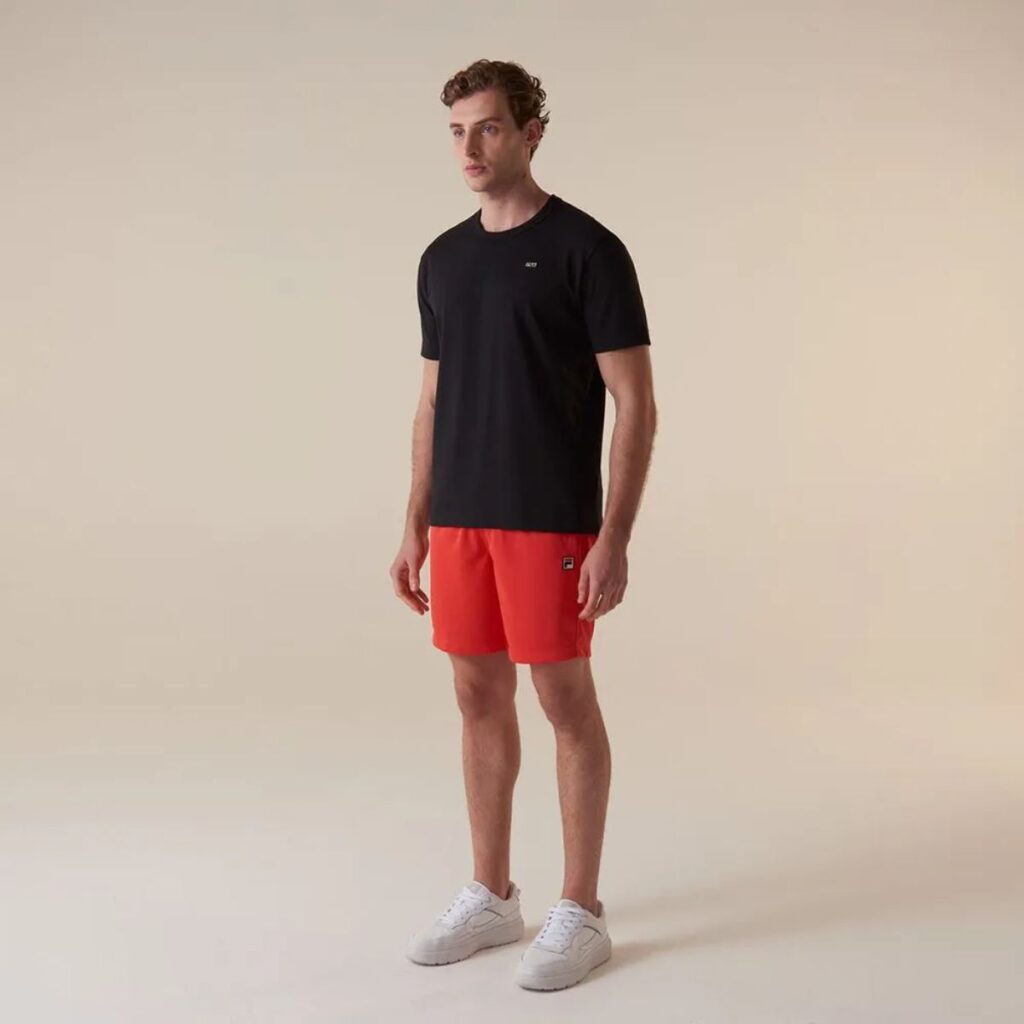 Camiseta Fila Regular Essential Everyday Preto