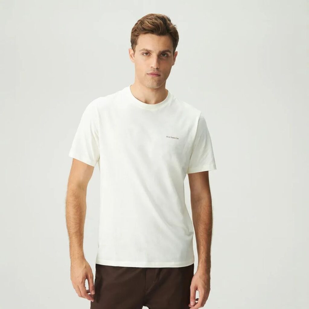 Camiseta Fila Regular Graphic Court Gt Masculina