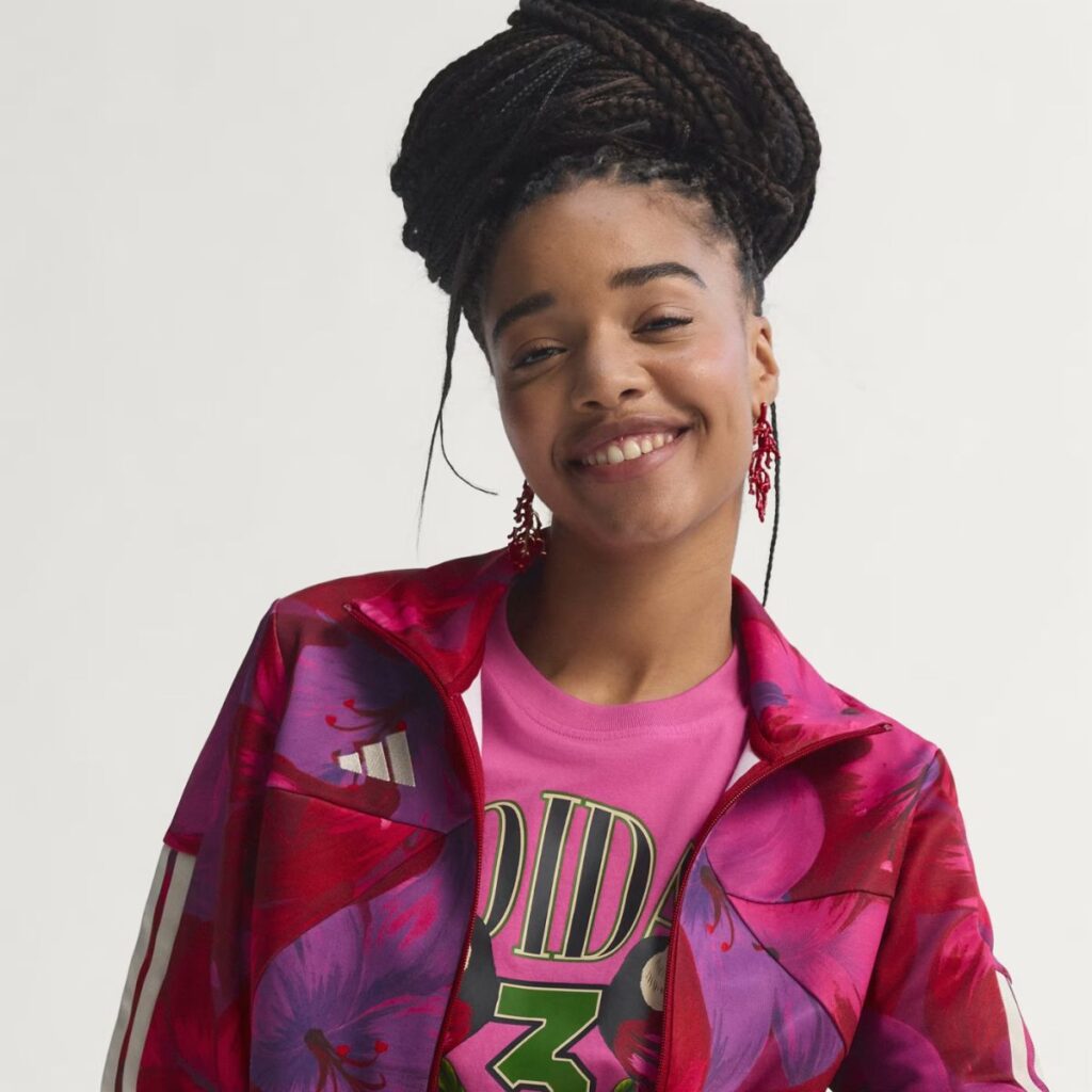 Jaqueta Adidas x Farm Rio House Of Tiro