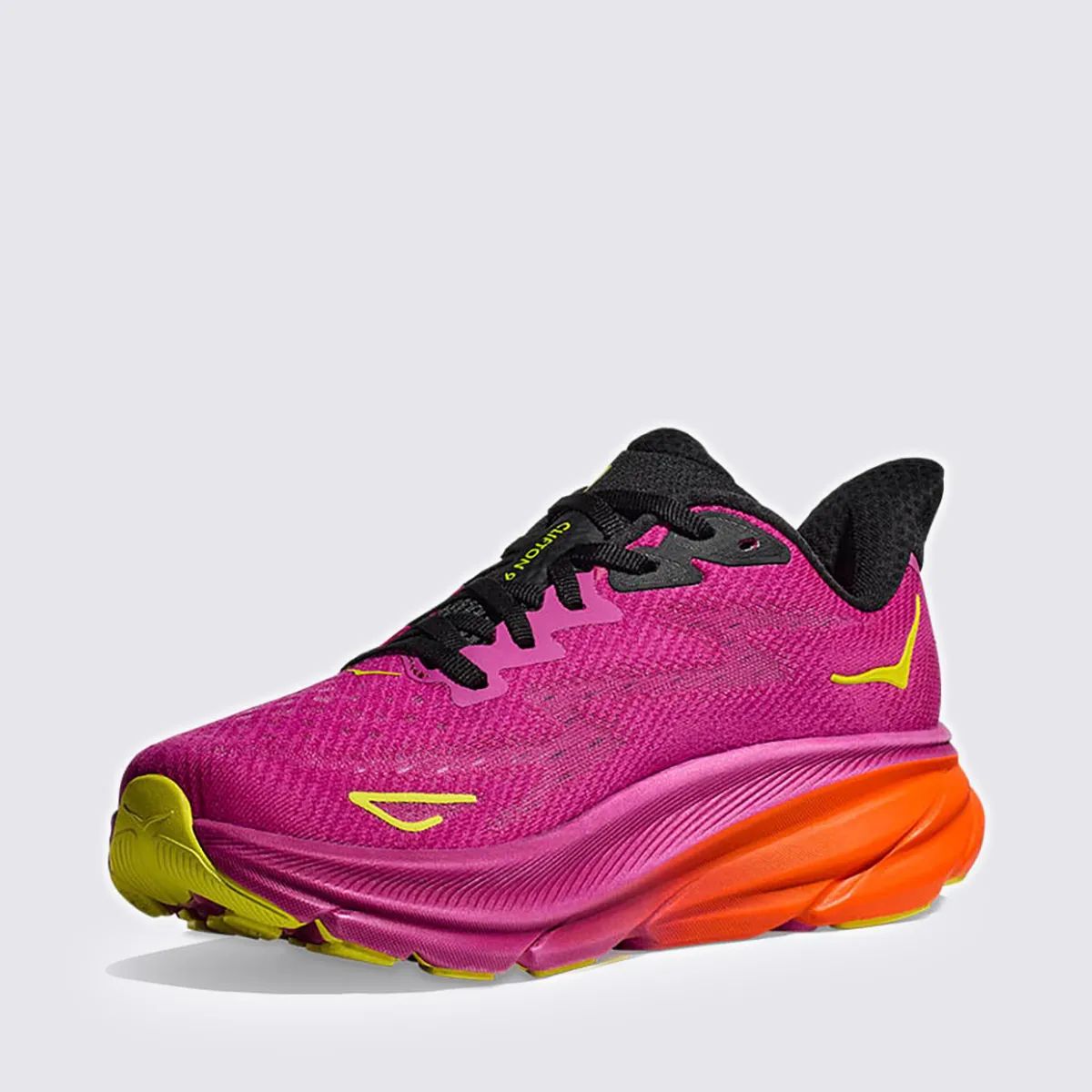 Hoka Clifton 9 &Quot;Fuchsia Black&Quot;