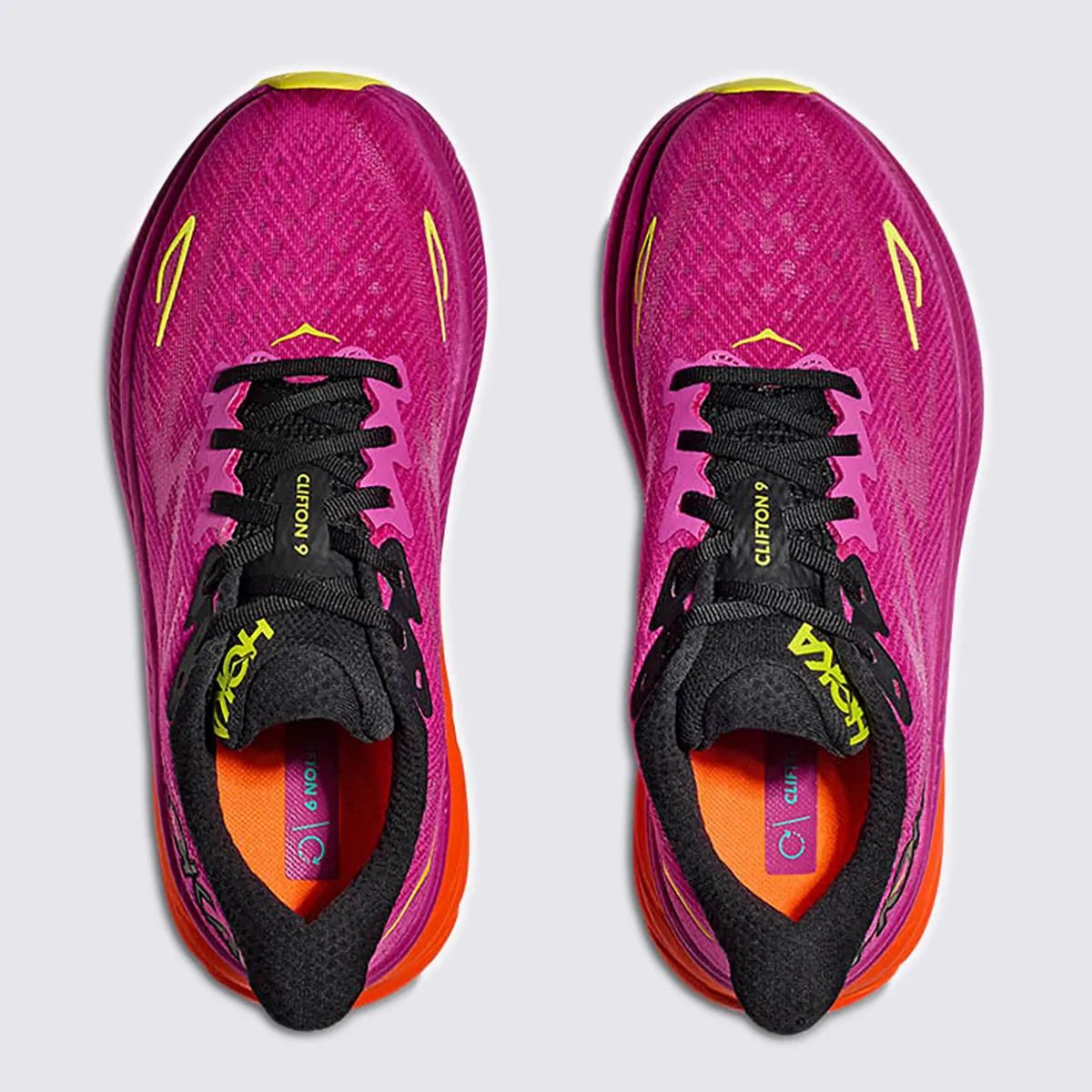 Hoka Clifton 9 &Quot;Fuchsia Black&Quot;