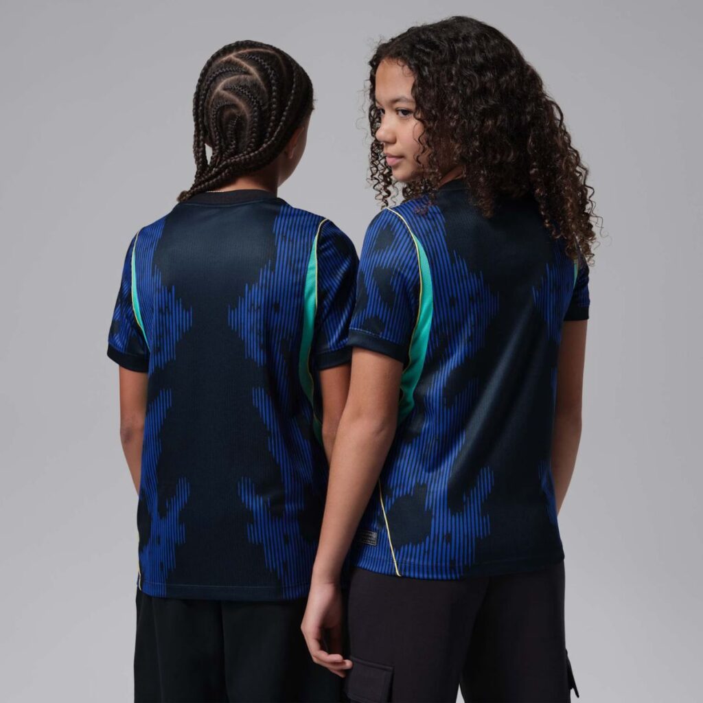 Camisa Brasil Jordan II 2026/27 Torcedor Pro Infantil