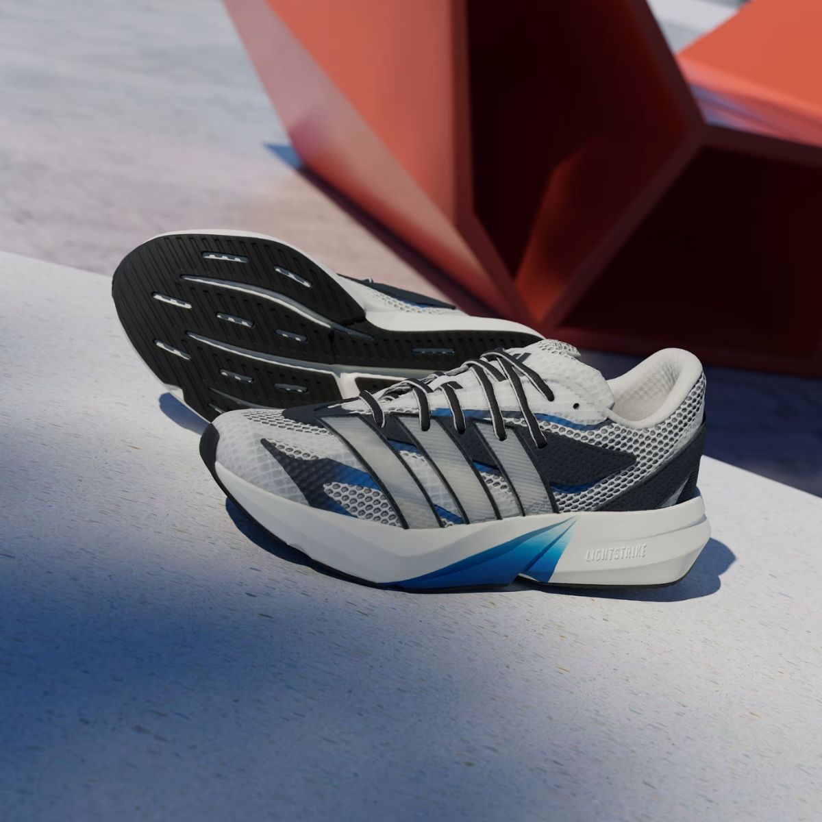 Adidas Lightblaze &Quot;Off White Bright Royal&Quot;