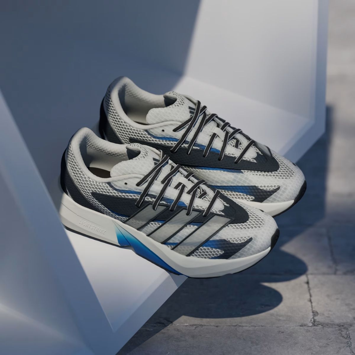 Adidas Lightblaze &Quot;Off White Bright Royal&Quot;