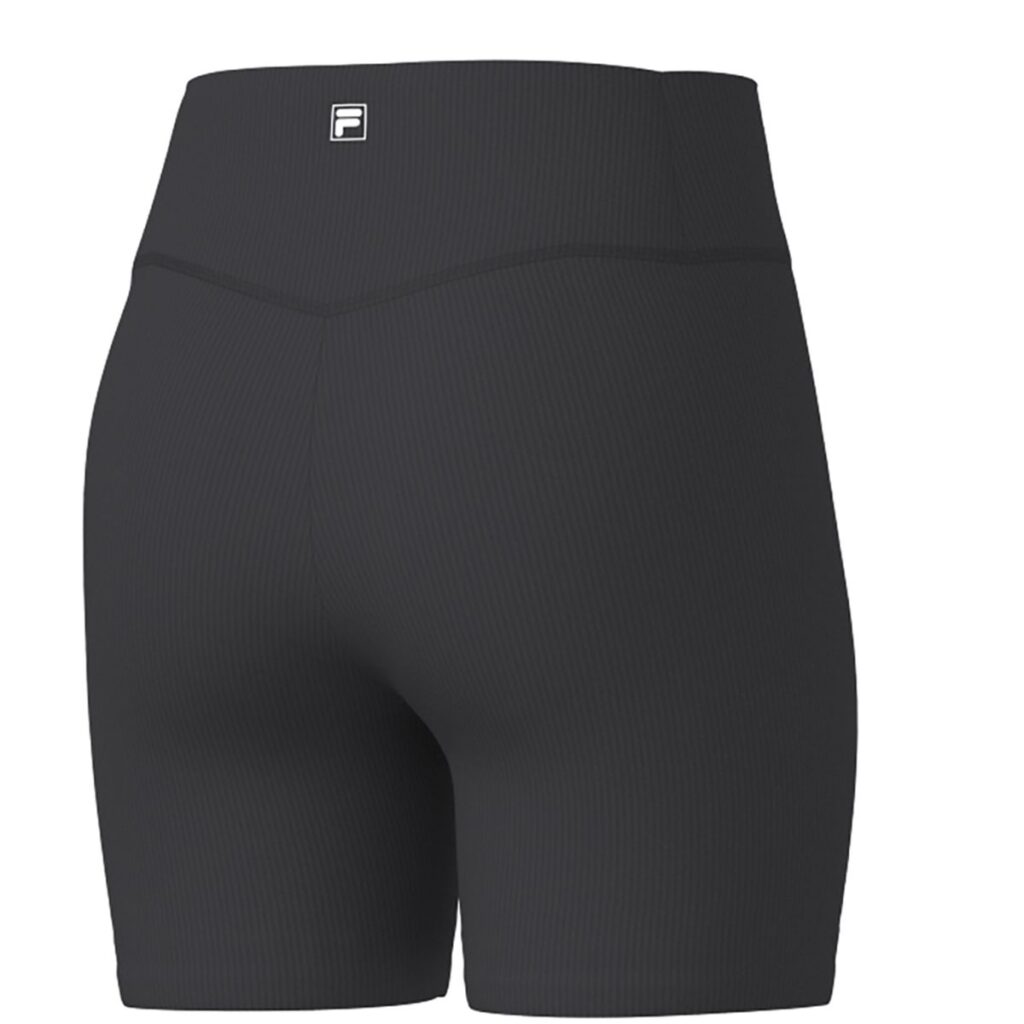 Bermuda Fila Life Ribbed Feminina Preto