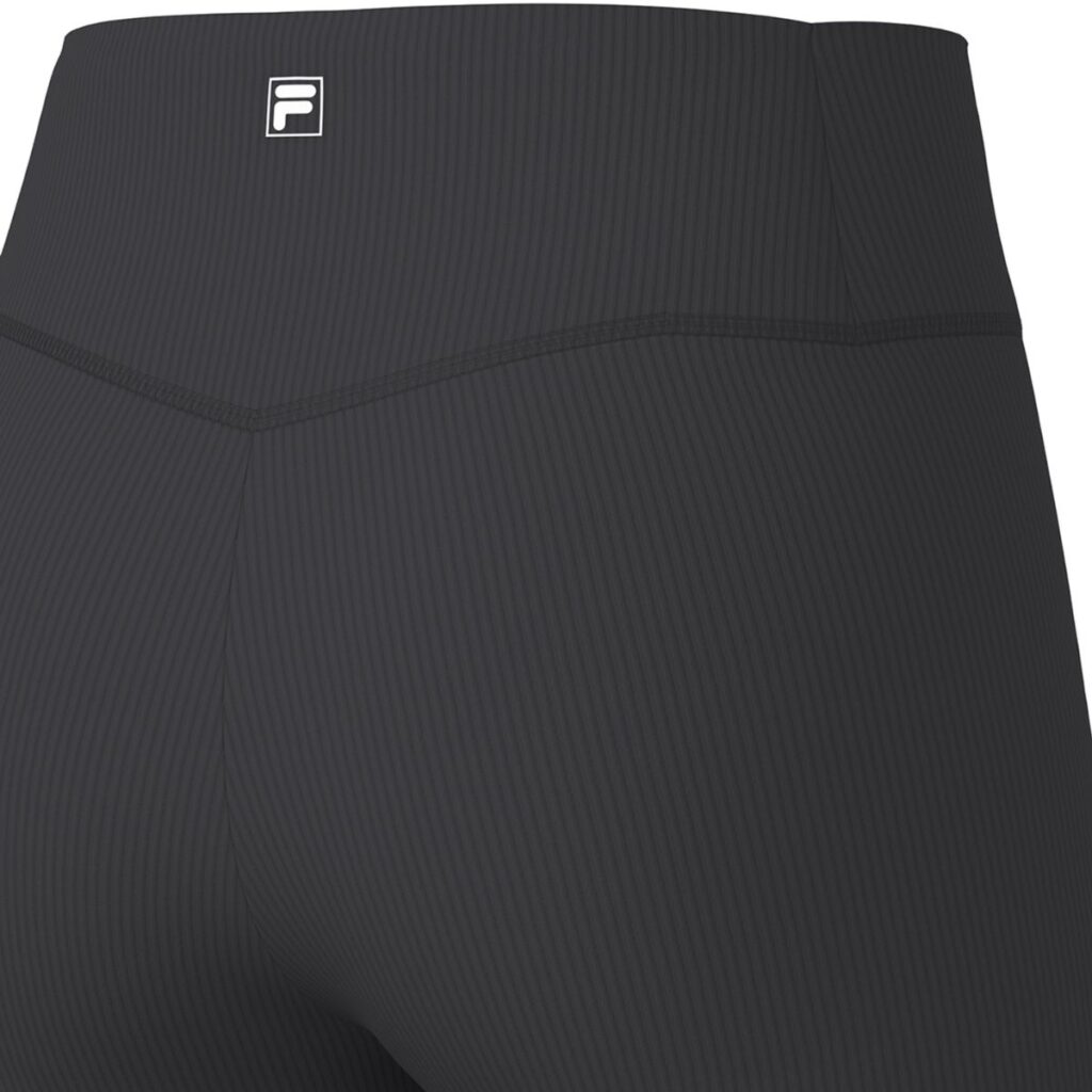 Bermuda Fila Life Ribbed Feminina Preto