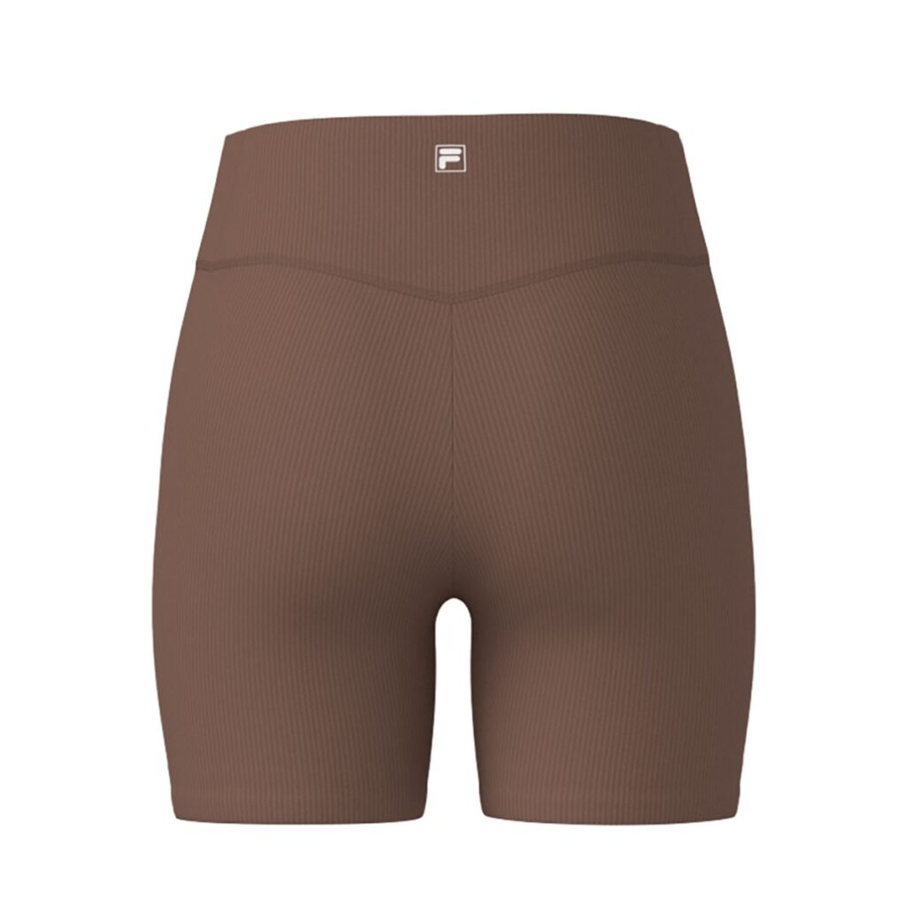 Bermuda Fila Life Ribbed Marrom