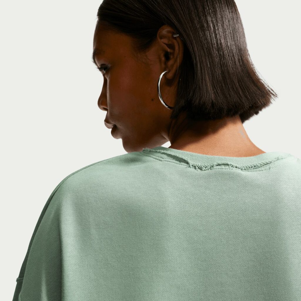 Blusa Nike Sportwear Chill Terry Verde