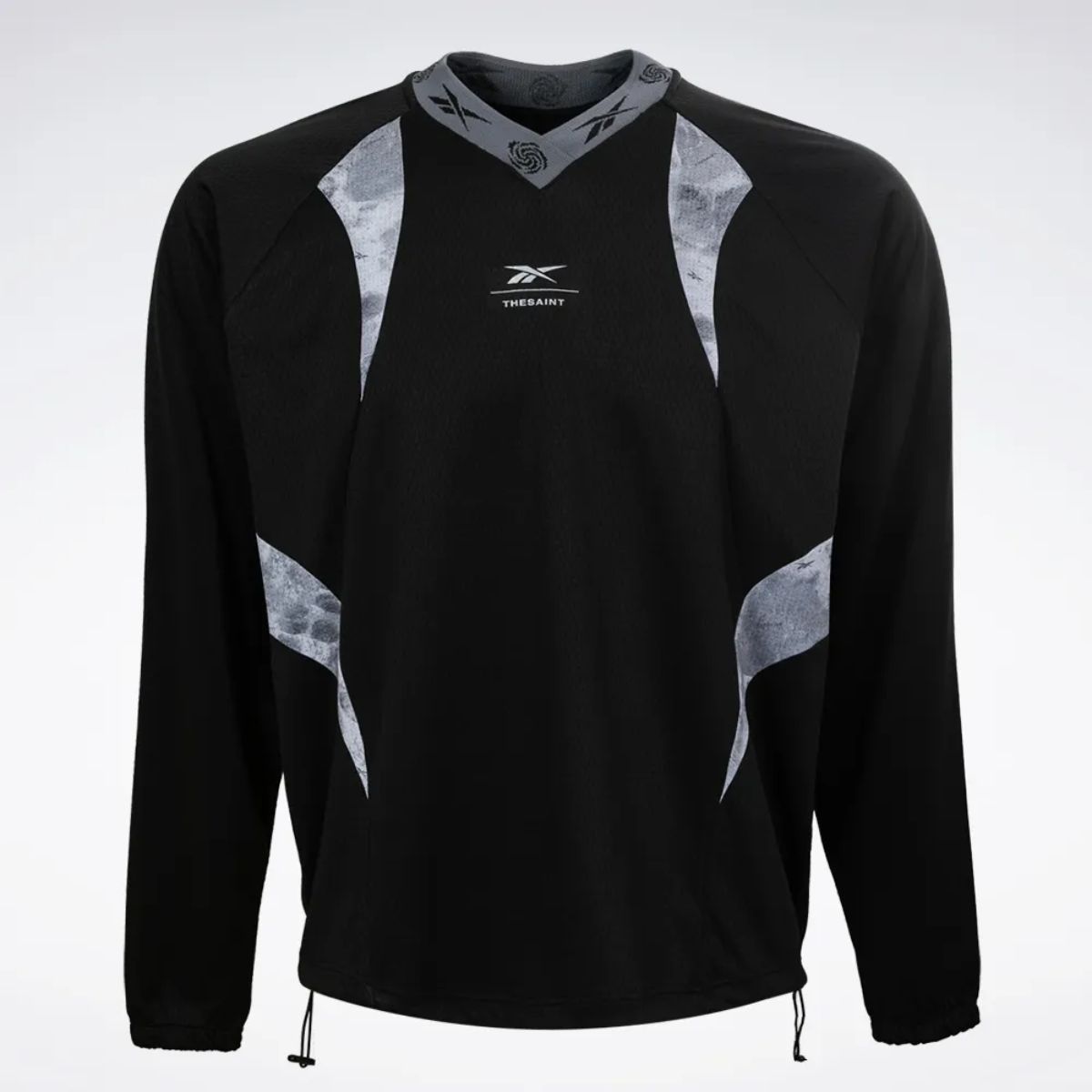 Blusa Reebok &Amp; Thesaint Crewneck Cracked Concrete