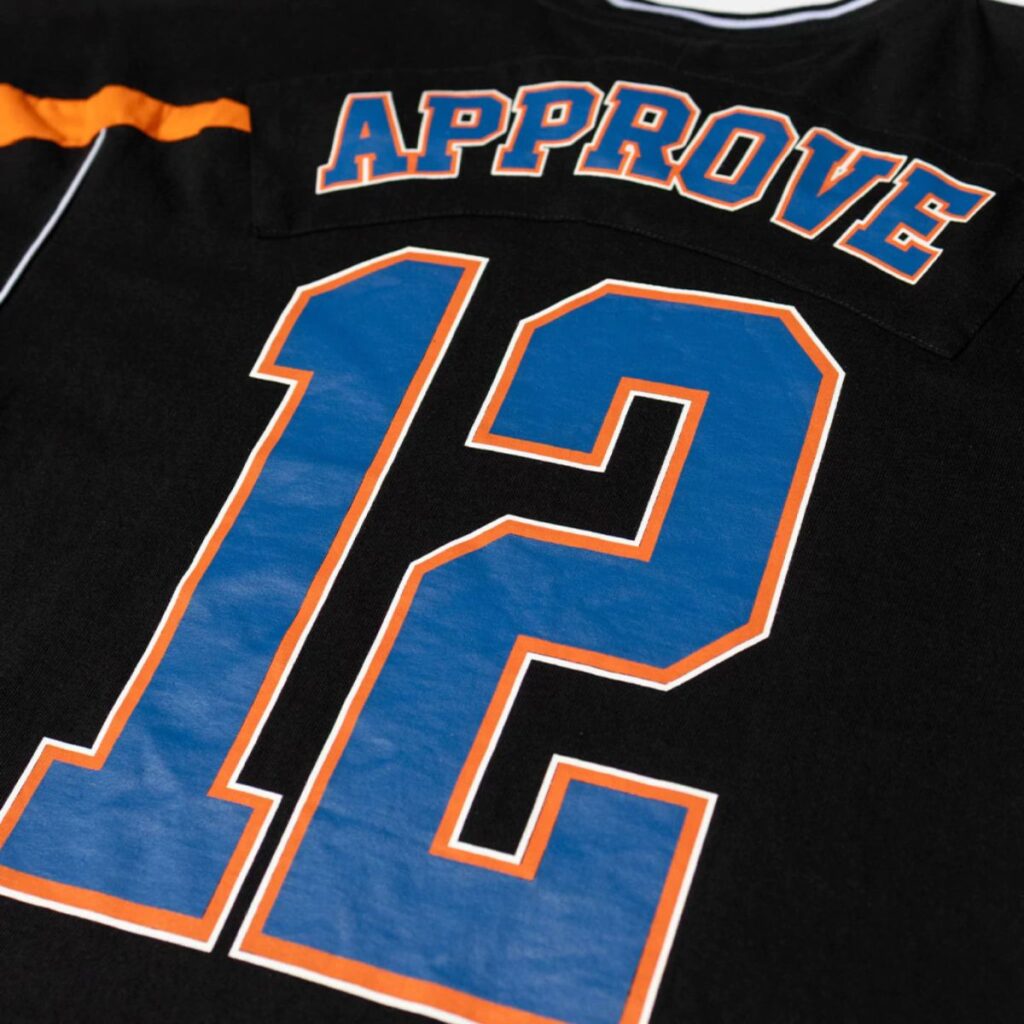 Camiseta Box Approve X Mitchell And Ness Preto