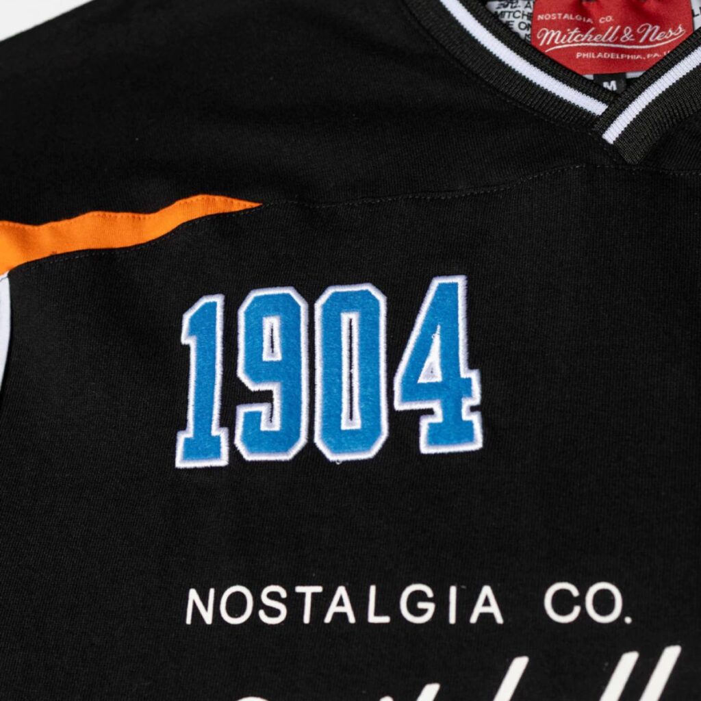 Camiseta Box Approve X Mitchell And Ness Preto