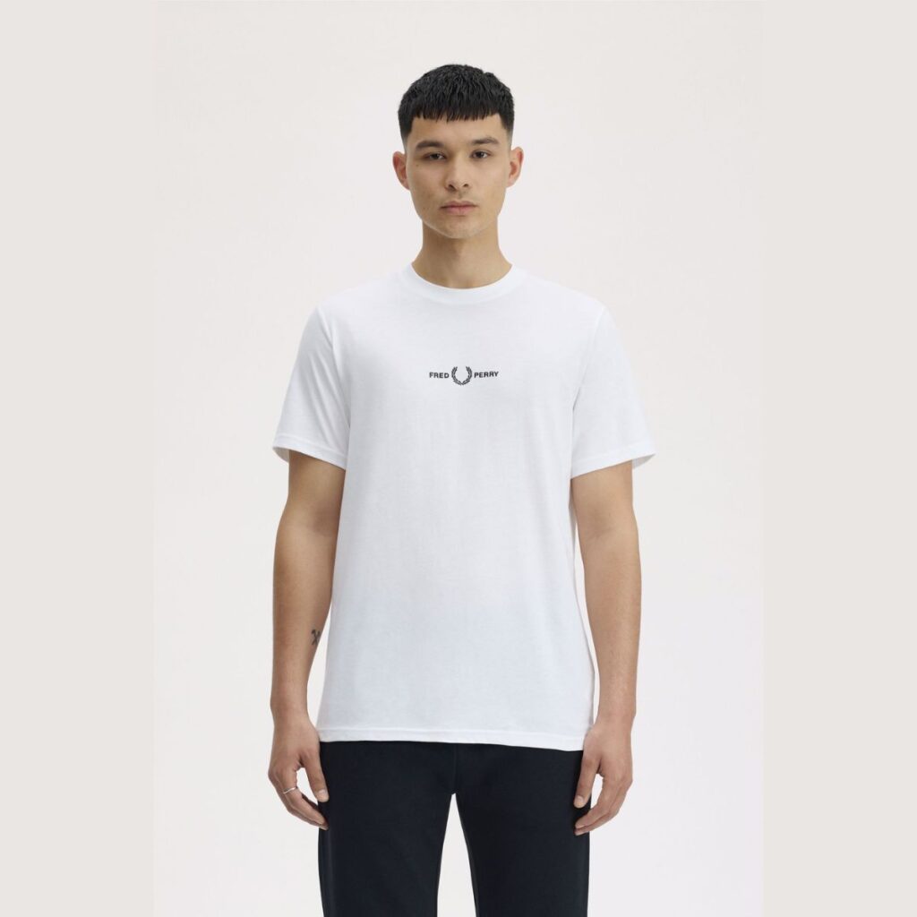 Camiseta Fred Perry Embroidered