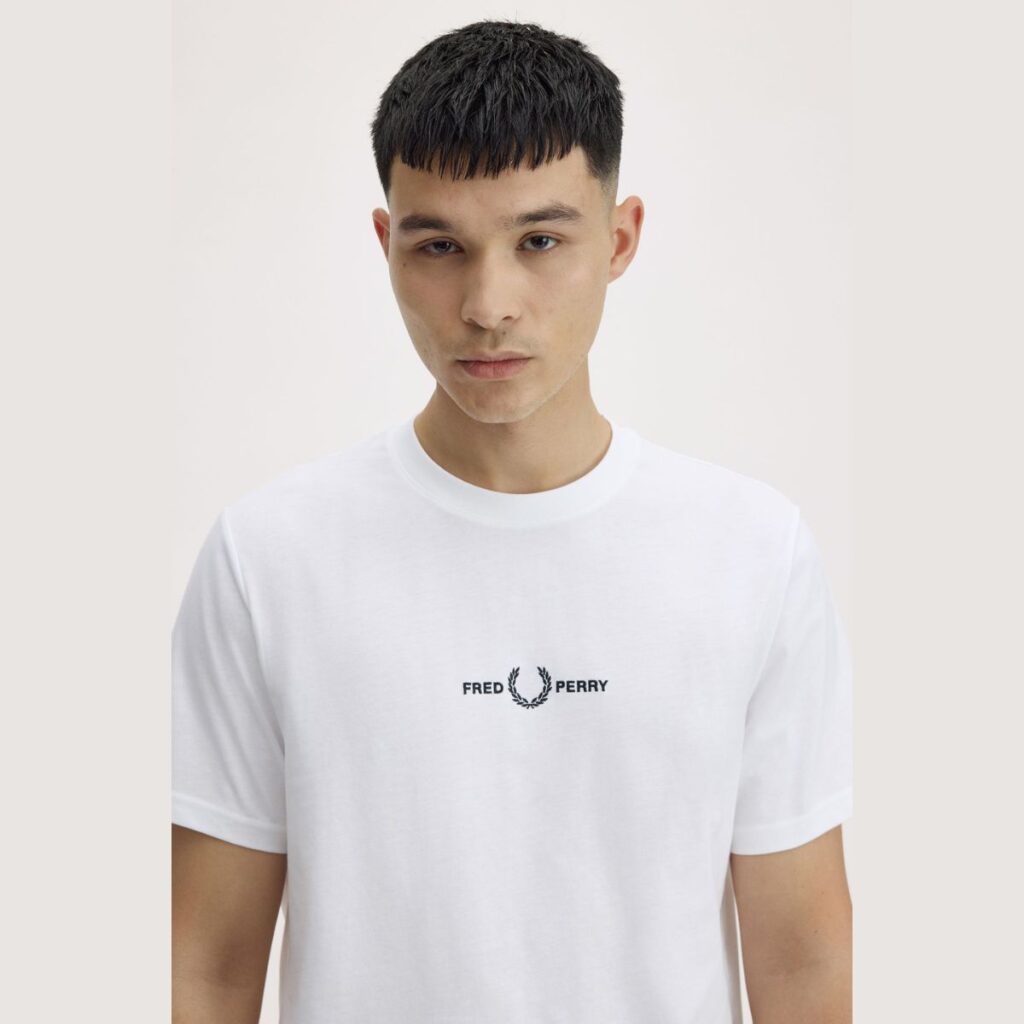 Camiseta Fred Perry Embroidered