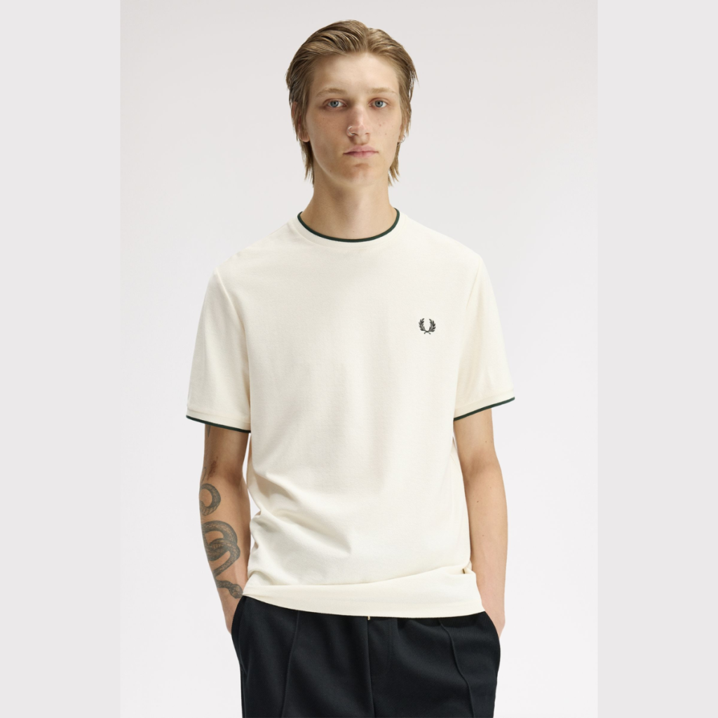 Camiseta Fred Perry Twin Tipped Cuff