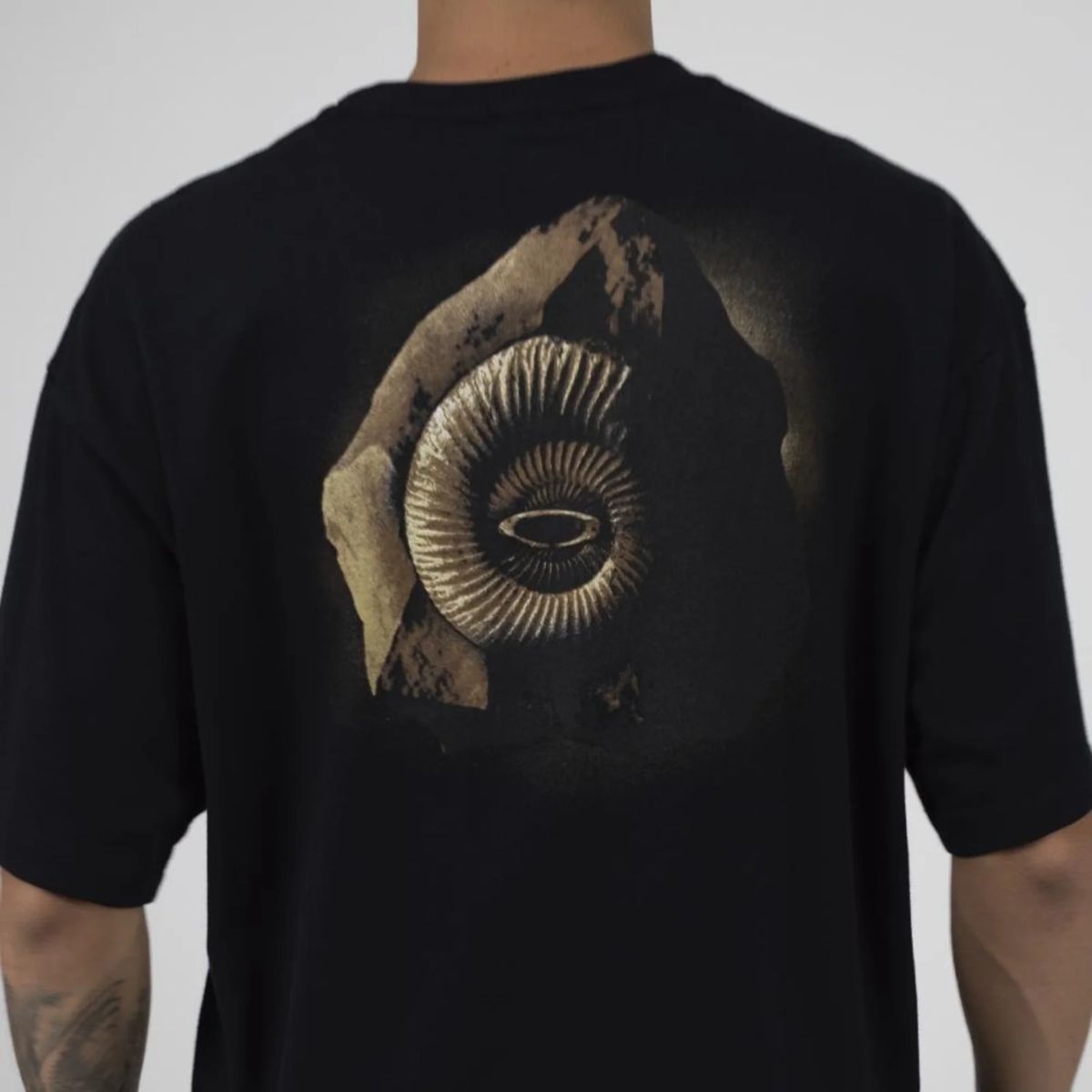 Camiseta Oakley O-Fossil Stone Ss Preto