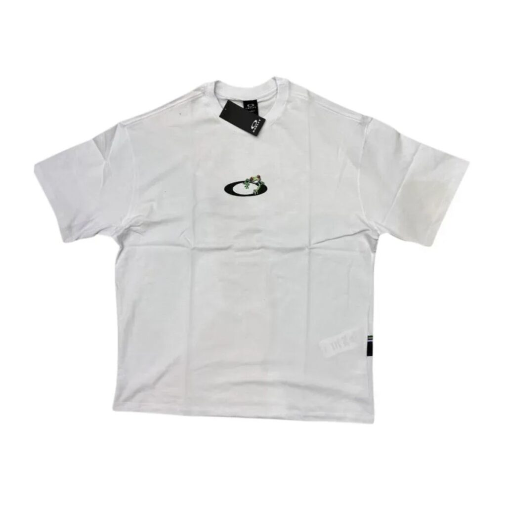 Camiseta Oakley Word Cup Frog Branca