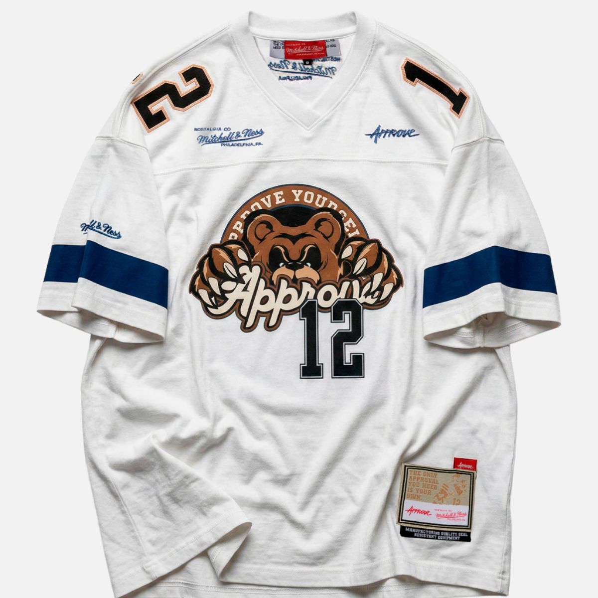 Camiseta Over Approve X Mitchell &Amp; Ness