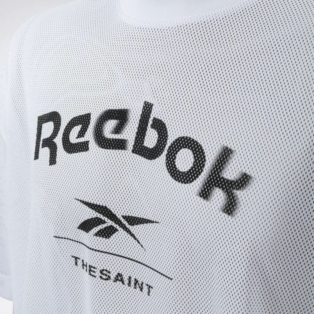 Camiseta Reebok & Thesaint T-Shirt Wide Boxy Swish