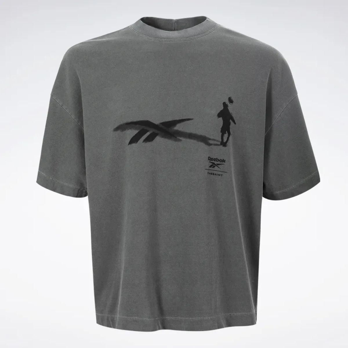 Camiseta Reebok &Amp; Thesaint Wide Boxy Shadow