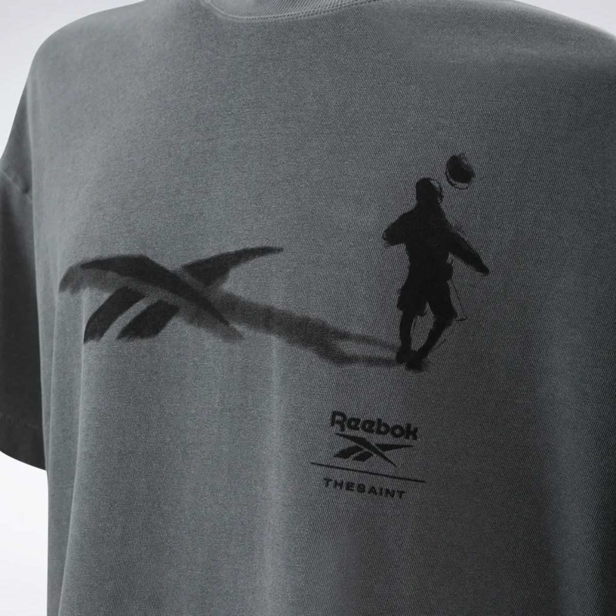 Camiseta Reebok &Amp; Thesaint Wide Boxy Shadow