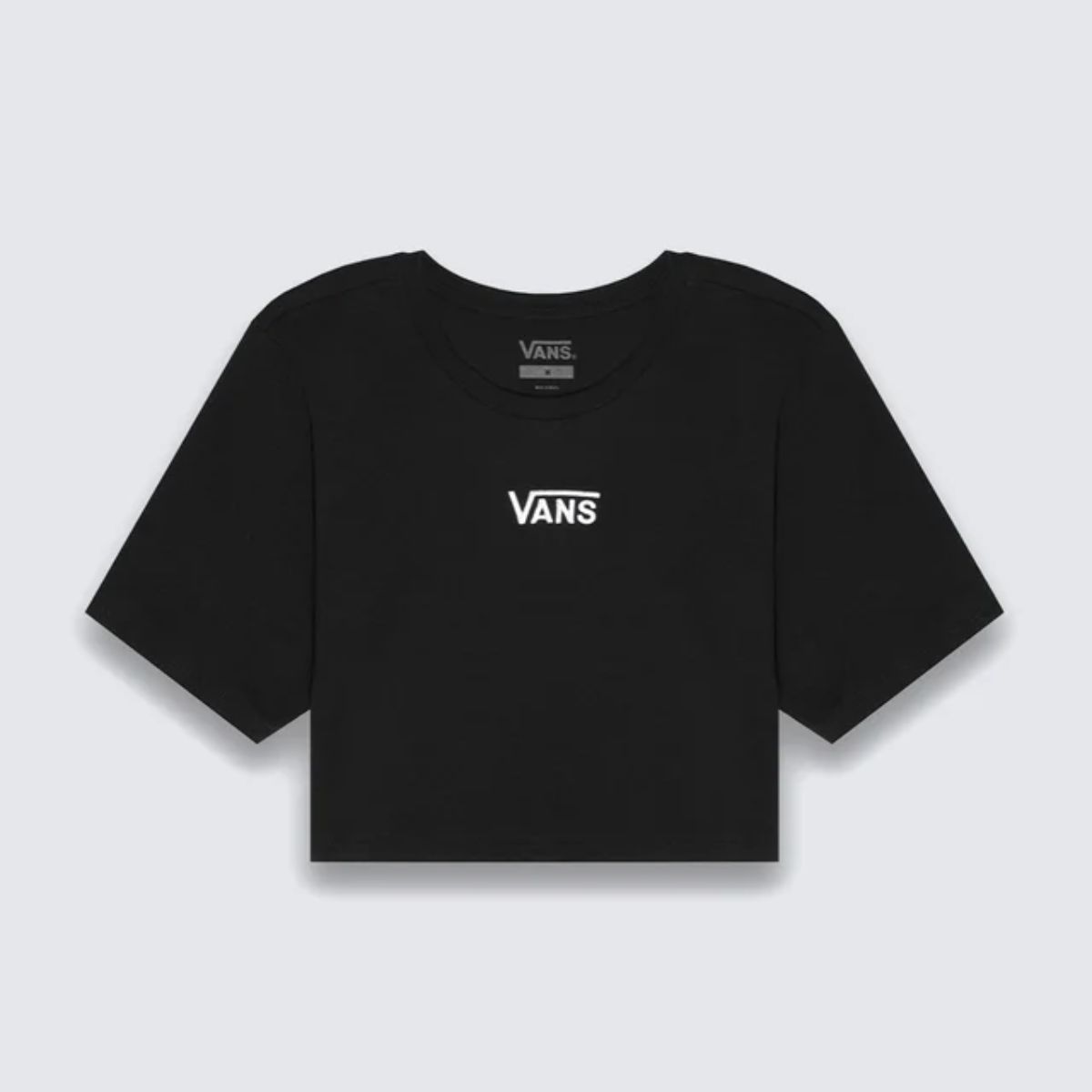 Camiseta Vans Flying V Crew Crop Ii Black