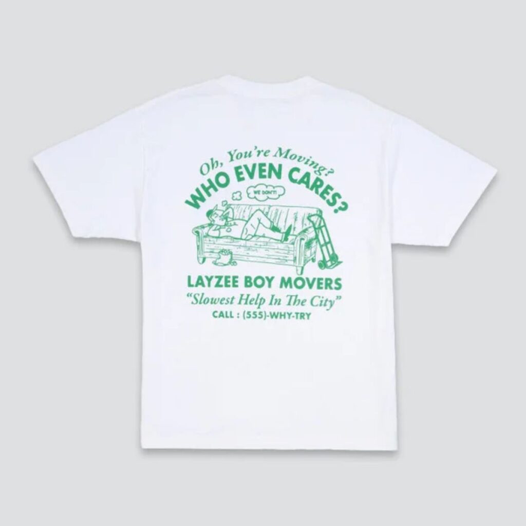 Camiseta Vans Moving Co White
