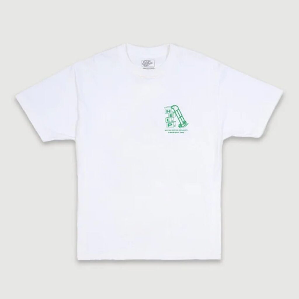 Camiseta Vans Moving Co White