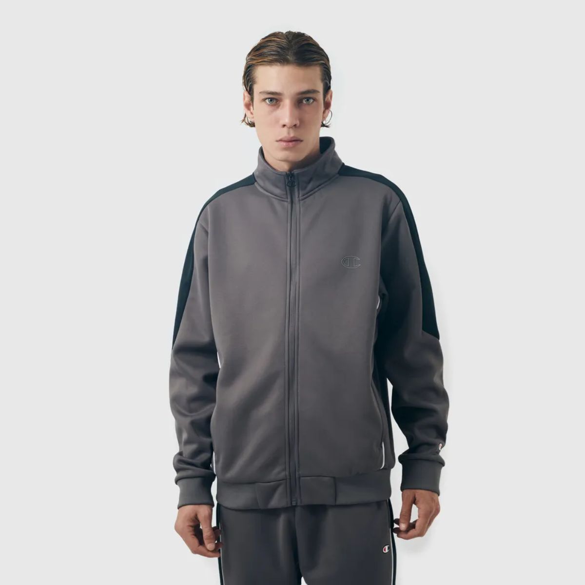 Conjunto Champion Tracksuit Active Cinza - Imagem 2