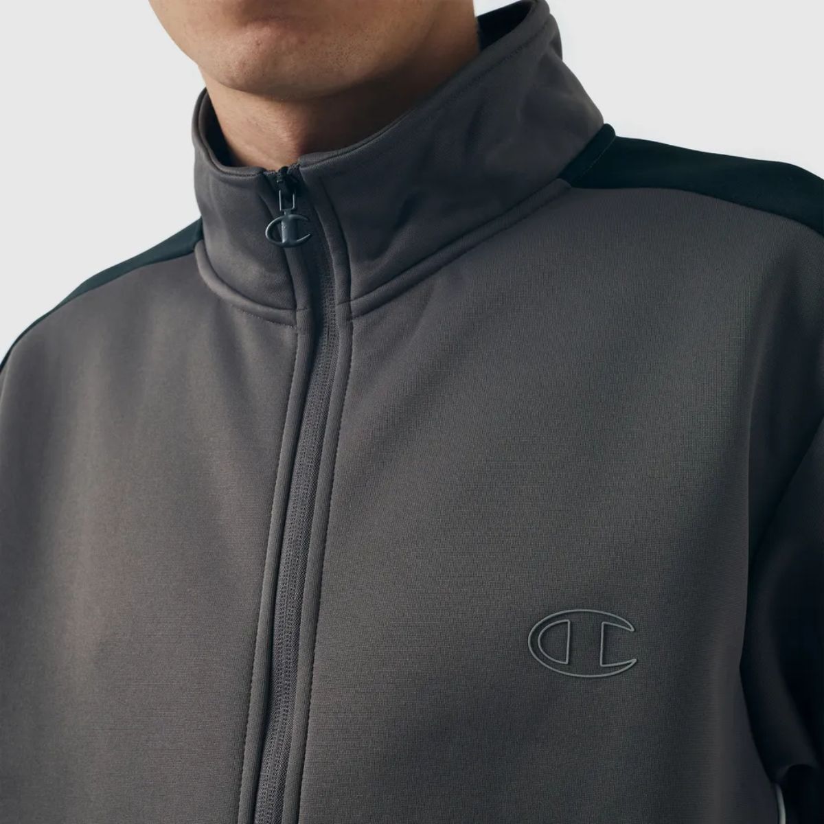 Conjunto Champion Tracksuit Active Cinza