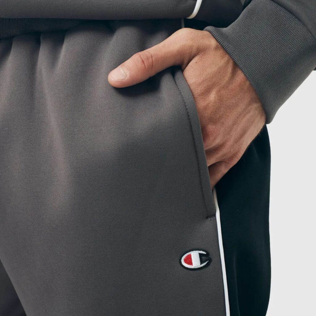 Conjunto Champion Tracksuit Active Cinza