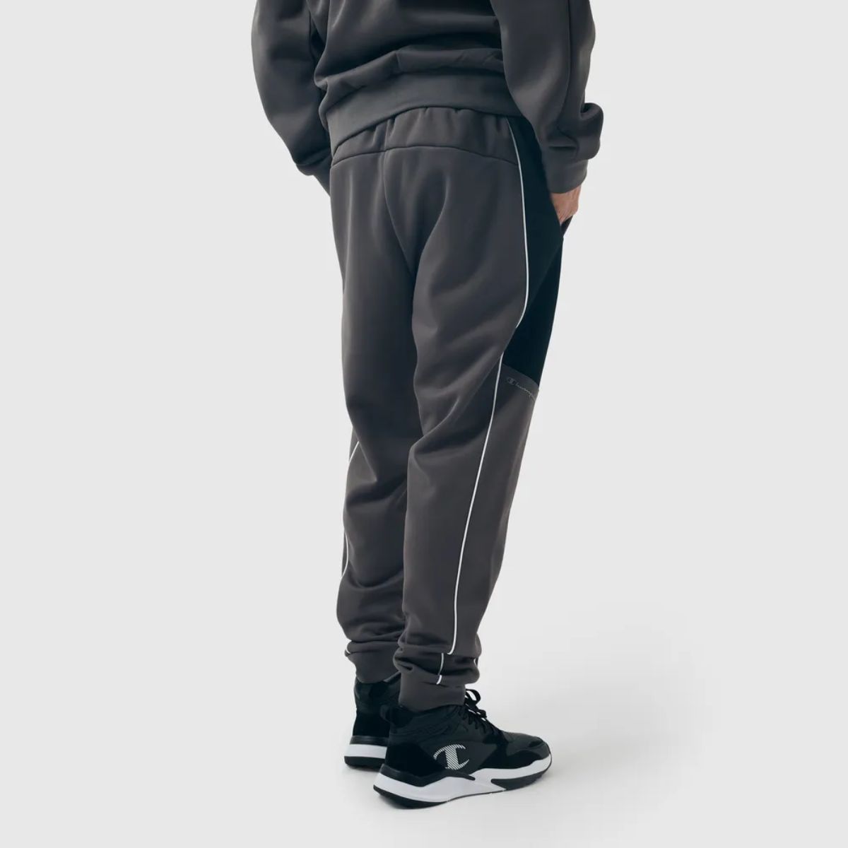 Conjunto Champion Tracksuit Active Cinza