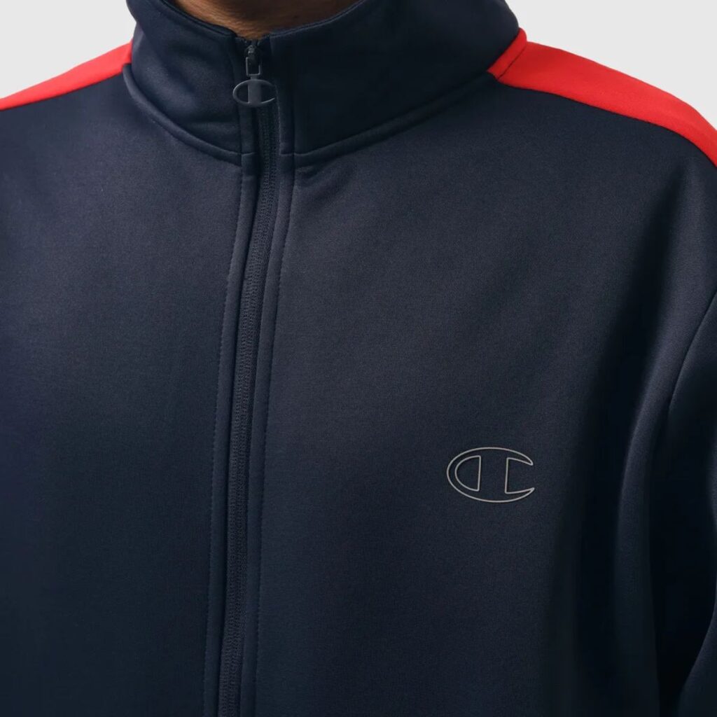 Conjunto Champion Tracksuit Active Azul/Vermelho