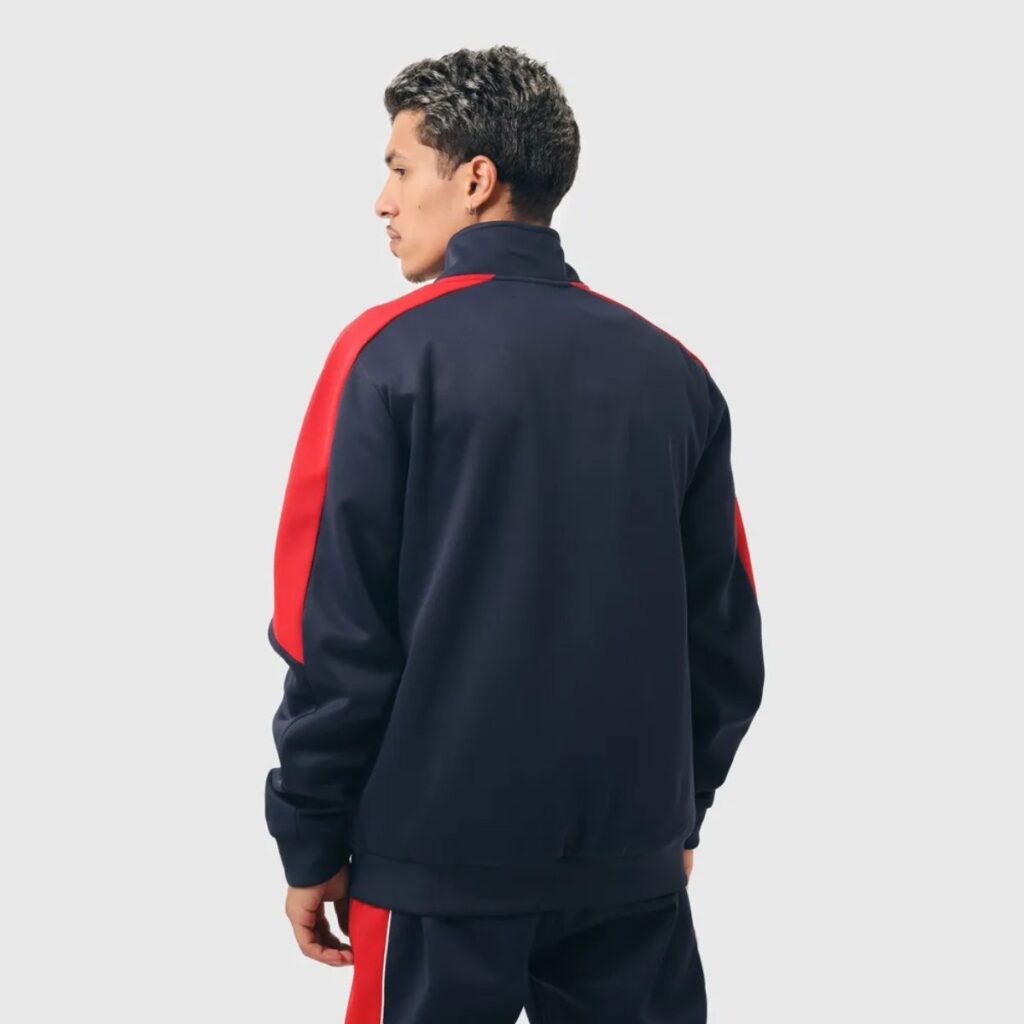 Conjunto Champion Tracksuit Active Azul/Vermelho