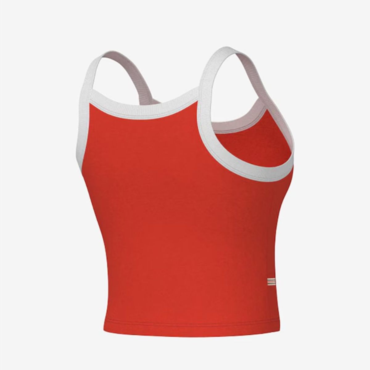 Regata Fila Ribbed Letter Vermelho/Branco