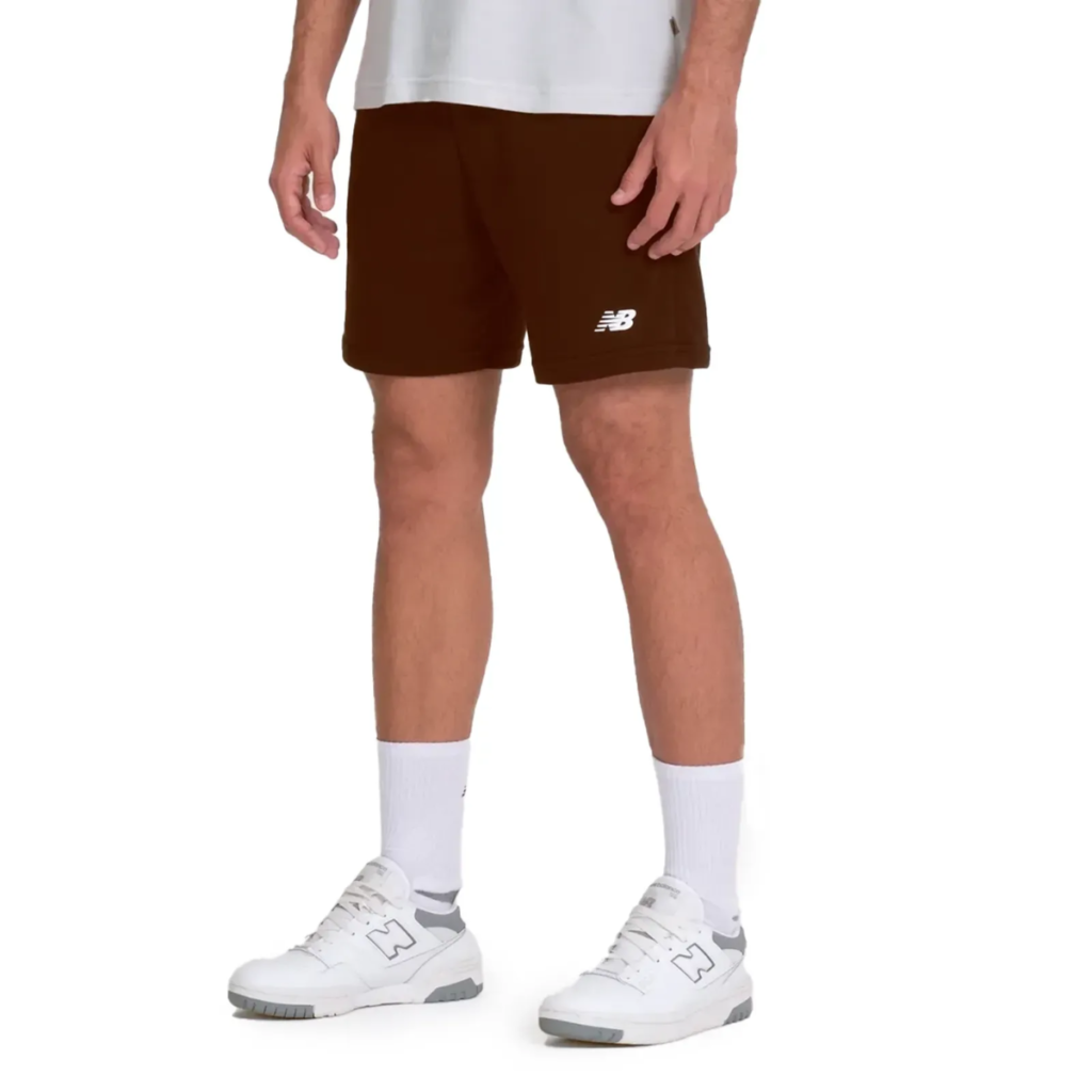 Bermuda New Balance Essentials Vinho