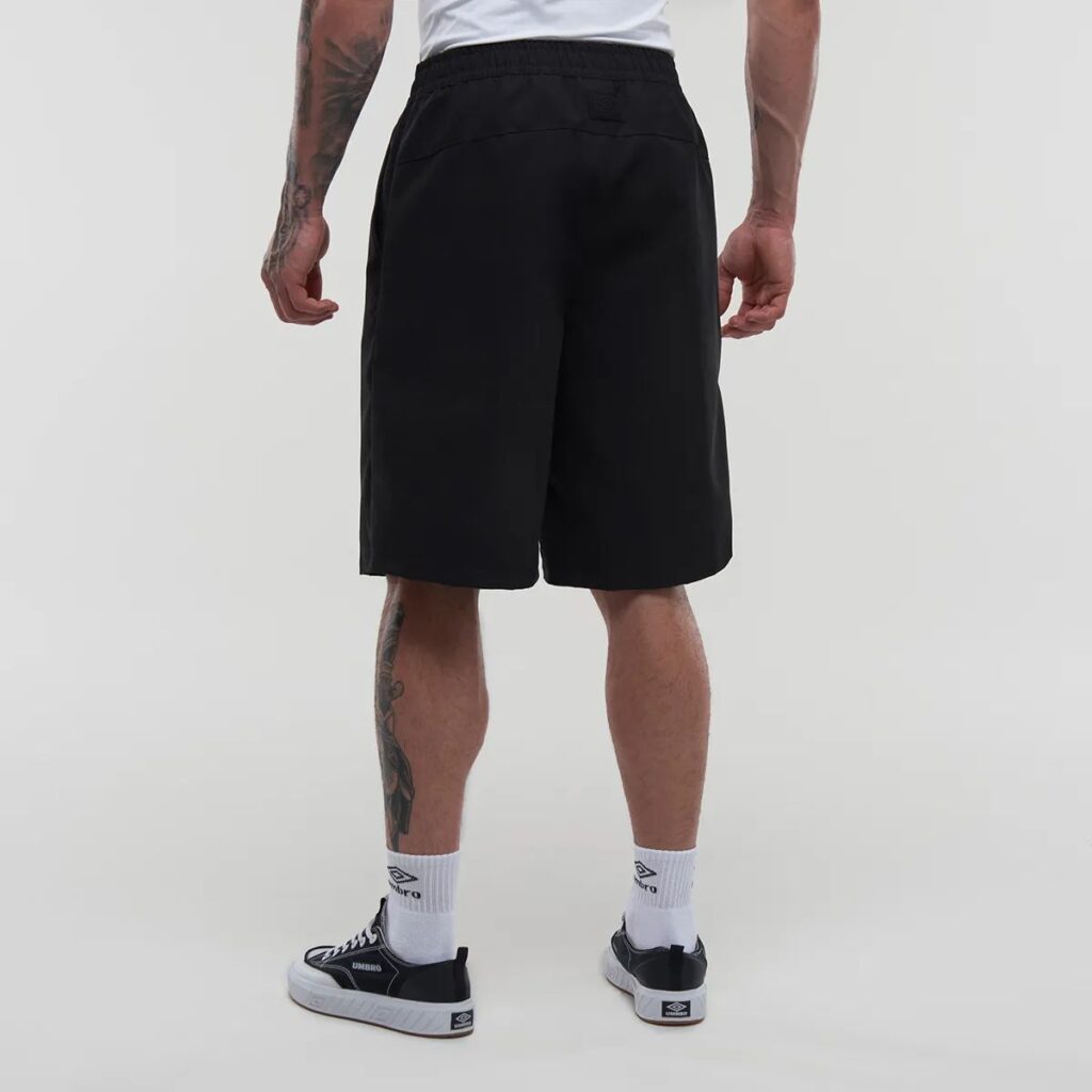 Bermuda Umbro Unissex Preto