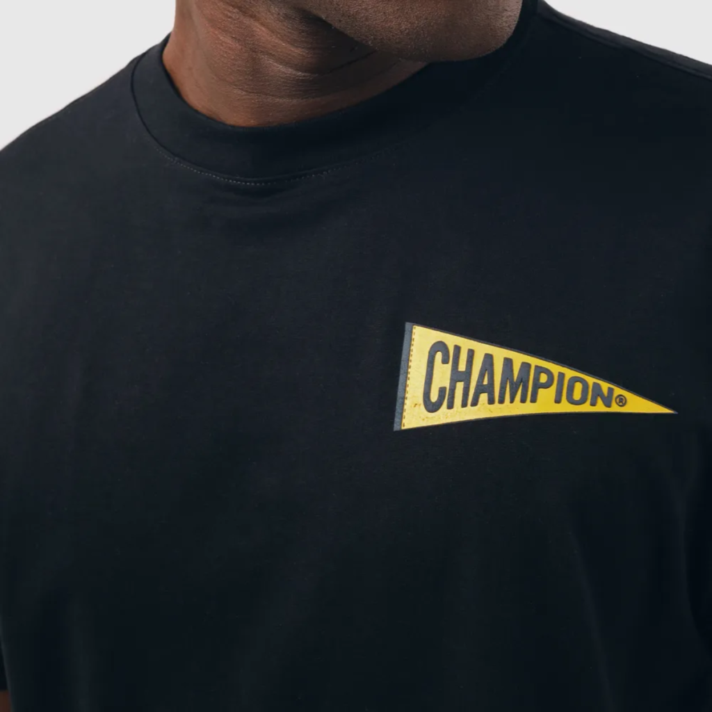 Camiseta Champion Retro Flag Black