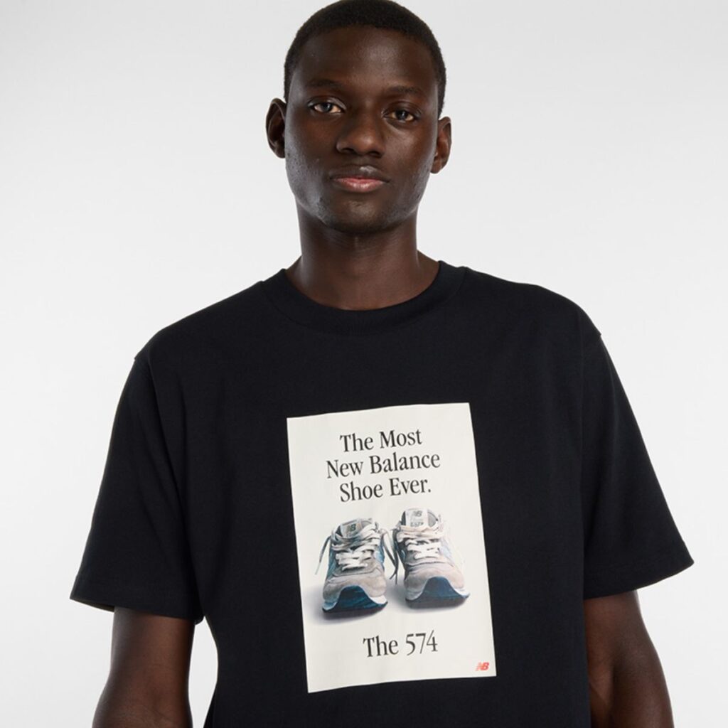 Camiseta New Balance NB 574 Preto